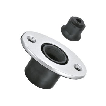 Plunger latch snap screw