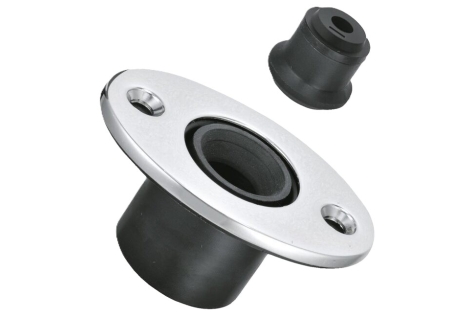 Plunger latch snap screw