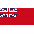 Red england ensign flag