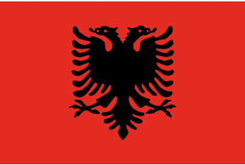 ALBANIA FLAG 20X30 CM