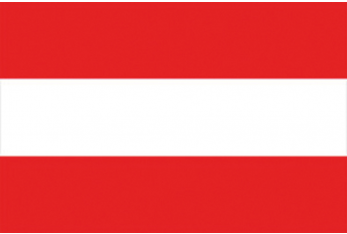 AUSTRIA FLAG 20X30 CM