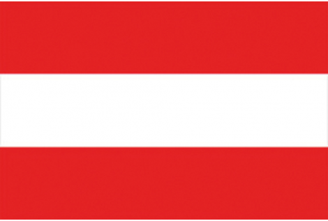 AUSTRIA FLAG 20X30 CM