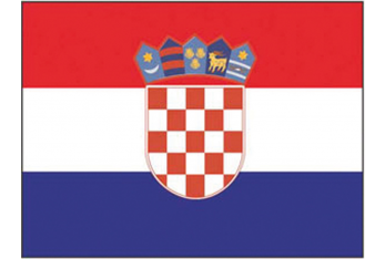 CROATIA FLAG 20X30 CM