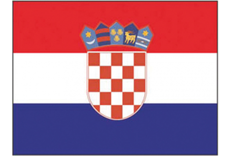 CROATIA FLAG 20X30 CM