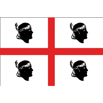 SARDINIA FLAG 20X30 CM