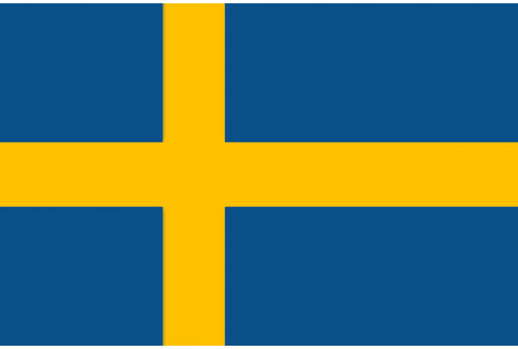 SWEDEN FLAG 20X30 CM