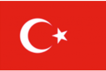 TURKEY FLAG 20X30 CM
