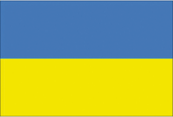 UKRAINE FLAG 20X30 CM