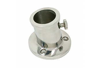 STAINLESS STEEL BASE FOR FLAG POLES