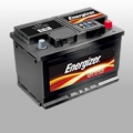 Energizer battery for starting and on-board services 60Ah 74Ah 95Ah