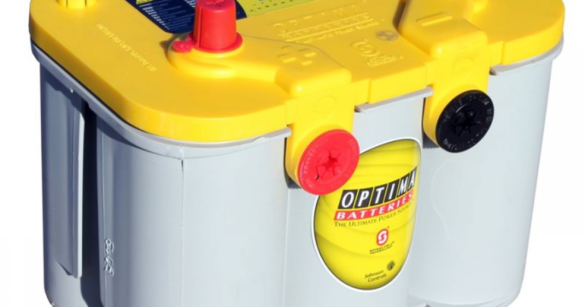 Databasen slange derefter Battery Optima OPTIMA Yellow Top - Batteries - MTO Nautica Store