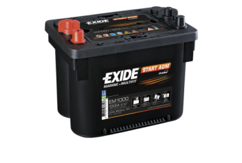 EXIDE Maxxima batteries with AGM technology