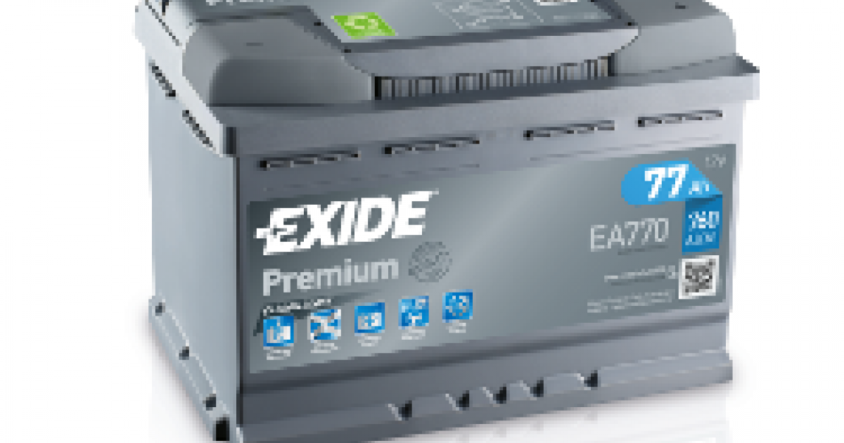 EXIDE Premium batteries for starter and on-board services 53Ah 64Ah 77Ah  105Ah - Batteries - MTO Nautica Store