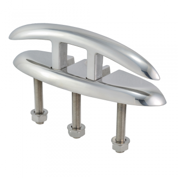 Foldable stainless steel cleat