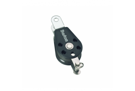 Single Fixed Block with Removable Pin and Ø8mm Barton Marine becket