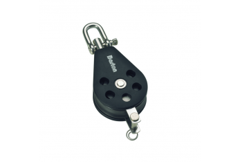 Single Swivel Block with Becket MM.10 Barton Marine