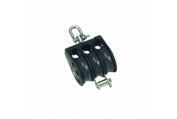 Triple Swivel Block with Becket MM.10 Barton Marine