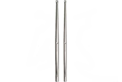 Stanchion h650mm d30mm s/steel