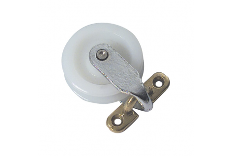 PULLEY IN NYLON AND BRASS