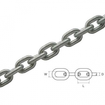 Galvanized steel chain