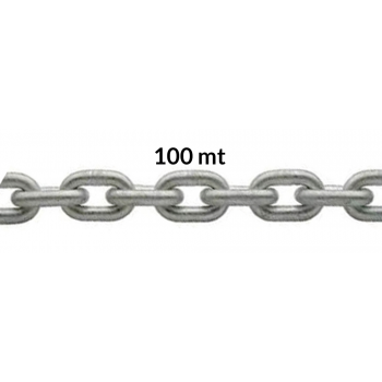 ZINC CHAIN CALIBRATED Ø MM.6X100MT