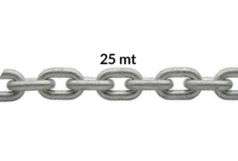 ZINC CHAIN CALIBRATED Ø MM.6X25MT