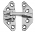 Mirror polished hatch hinges mm.70x72