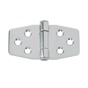 STAINLESS STEEL HINGE WITH CLUTCH 40X76 MM