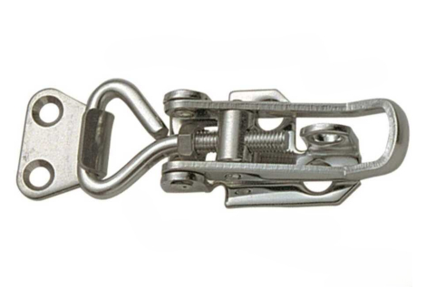 Adjustable lever latch 125mm stainless steel