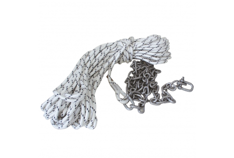 Anchor Top + Galvanized Chain + Shackles