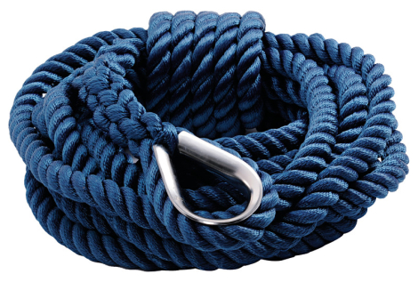 Mooring line blue 20 mm x 12 m 