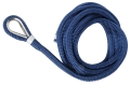 Spliced mooring line blue 14 mm x 9 m 