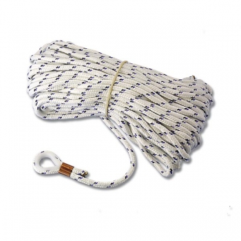 Braided Anchor Line in High Tenacity Polyester with Thimble