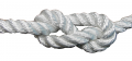 White twisted rope a.t.