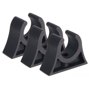 Tube clip black 19/20 mm 