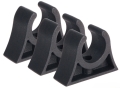 Tube clip black 19/20 mm 