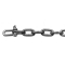 Pack 5 mt. Genoese Hot-Dip Galvanized Chain Complete with Grillo