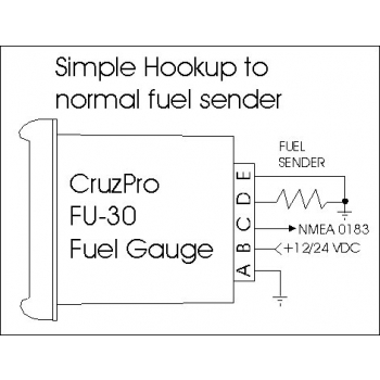 CruzPro FU60B Intelligent Fuel Level