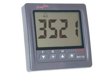 CruzPro RH110 Tachometer / Hourmeter