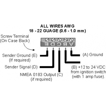 CruzPro T60 Engine Water / Oil Temperature