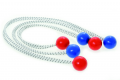 Shock cord with balls