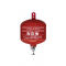 Powder automatic fire extinguisher with gauge