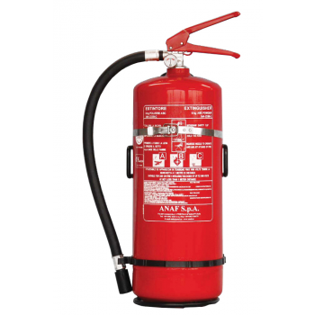 EXTINGUISHER WITH MANOMETER KG. 6 POLV.