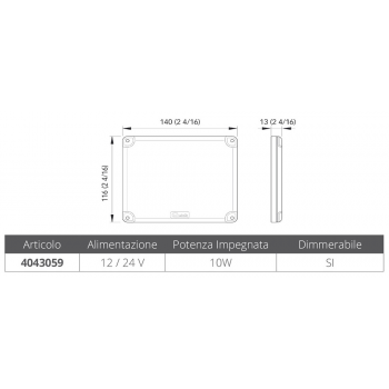 ACTION 10 W WIRE SPOTLIGHT