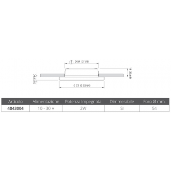 RECESSED SPOTLIGHT TED C