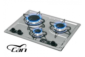 Gas 3-burner built-in stove