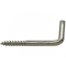 L screw hook 50mm s/steel