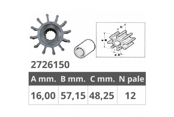 JABSCO IMPELLER 13554-6001