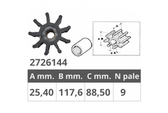 IMPELLER JABSCO 17240-0001e1879-0001