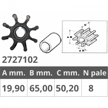 JABSCO IMPELLER 4598-0001